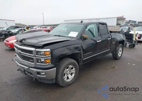 2014 Chevrolet Silverado 1500 2Lz из США, поврежденный, VIN 1GCVKSEC6EZ400923
